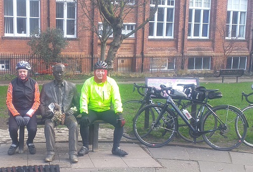 Alan Turing discusses the enigma of eBrevets with Darryl and Gary